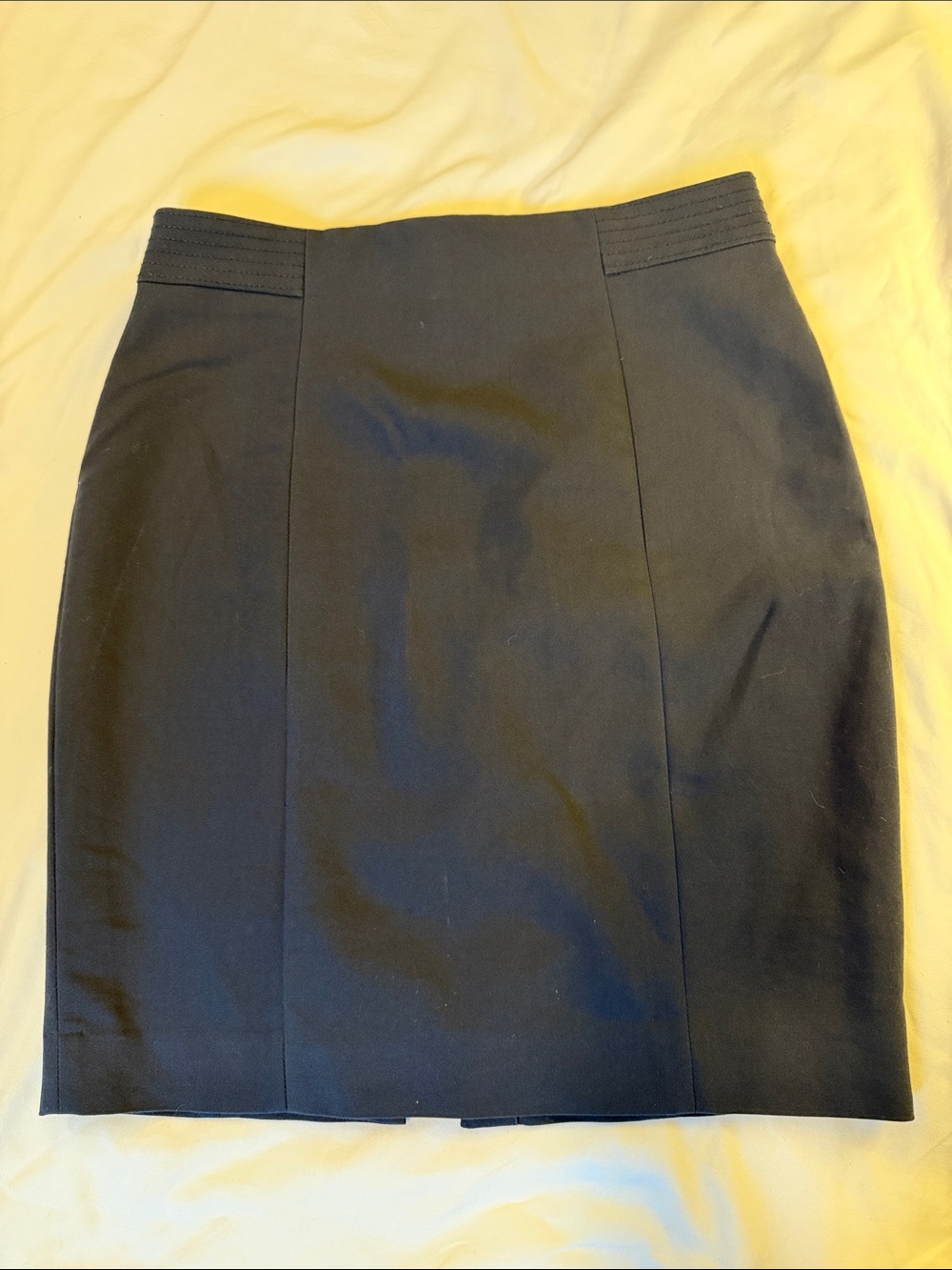 H&M Black Tailored Pencil Skirt